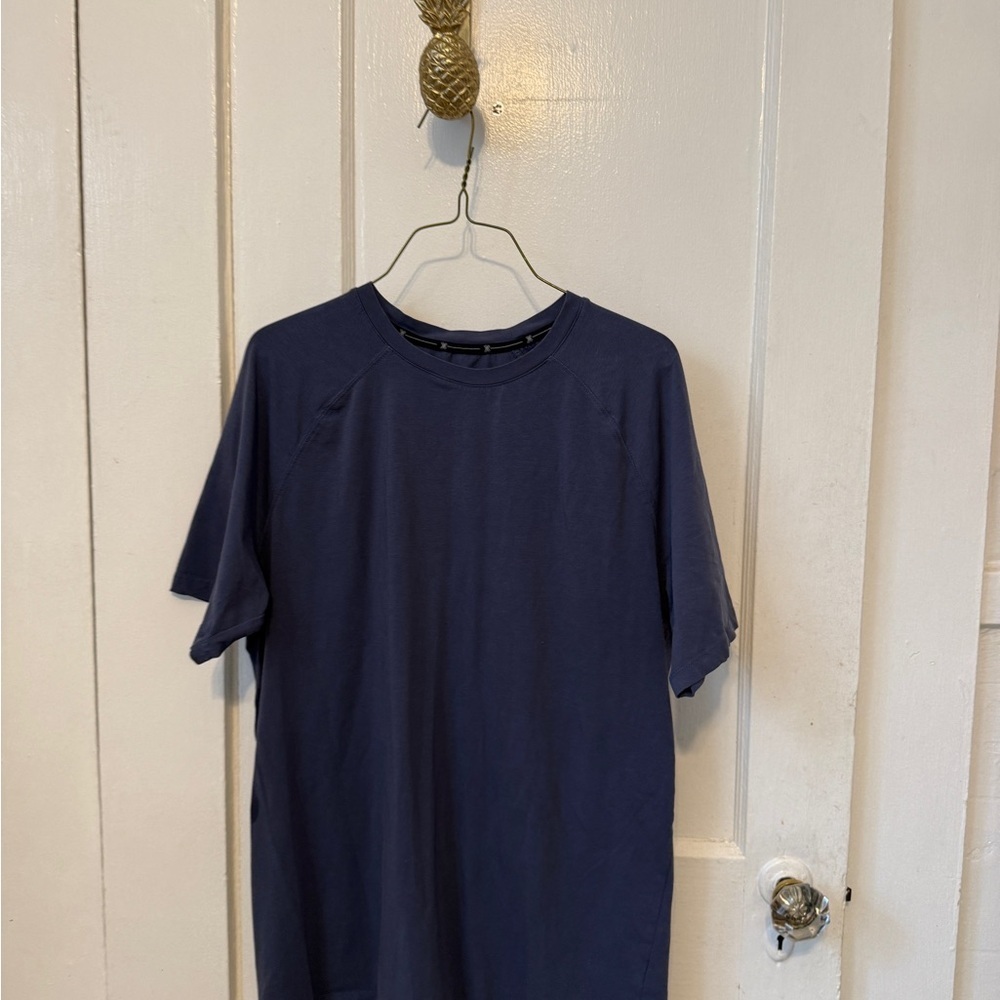 Kenneth Cole Men's Navy Short-Sleeve Crewneck Tee